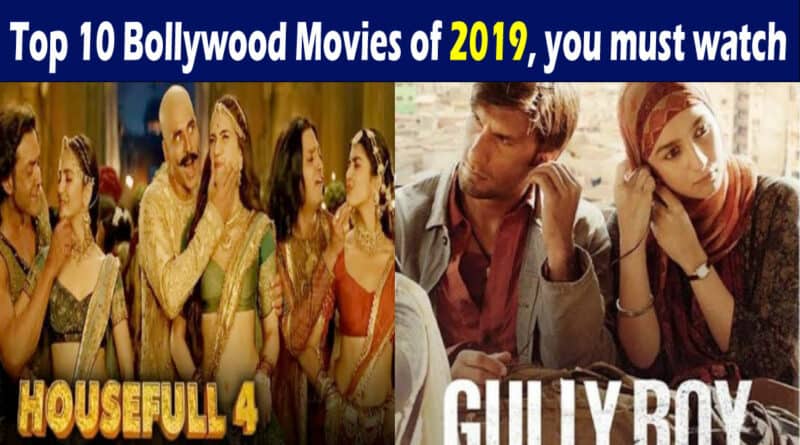 Bollywood movies of 2019