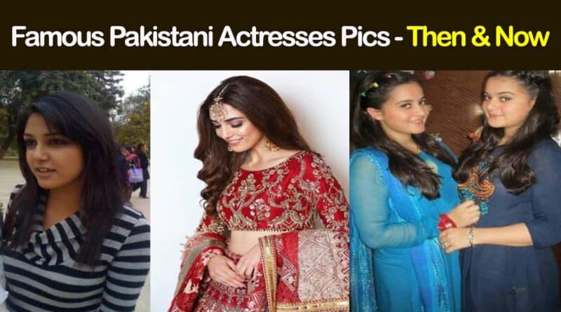 Pakistani actress transformation