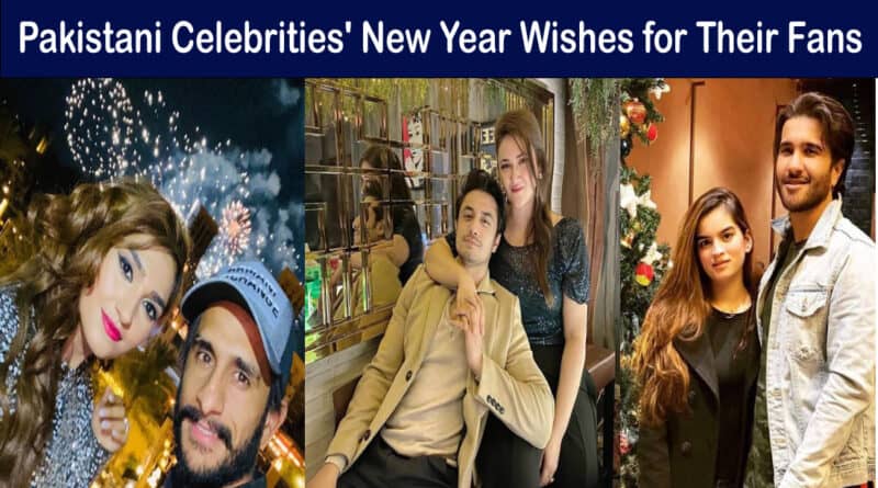 Pakistani celebrities new year