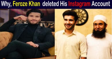 feroze khan Instagram