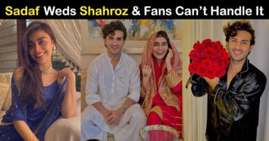 shahroz sabzwari and sadaf kanwal wedding
