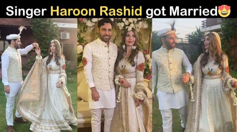 haroon rashid wedding pics