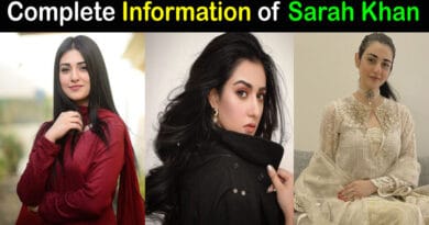 sarah khan biography
