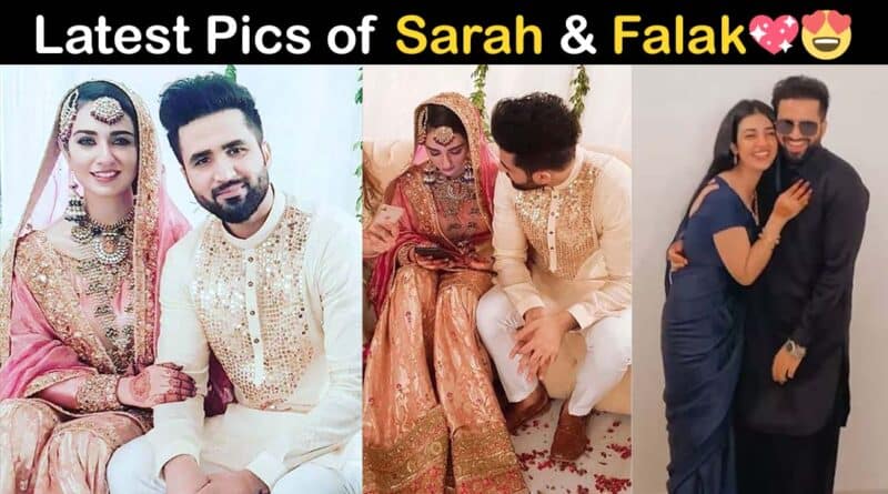 sarah khan and falak shabir wedding pics