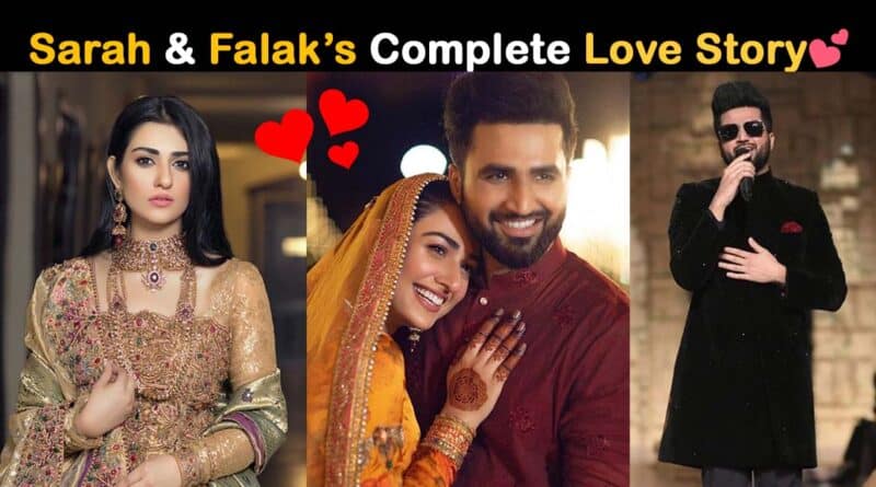 sarah khan and falak shabir love story