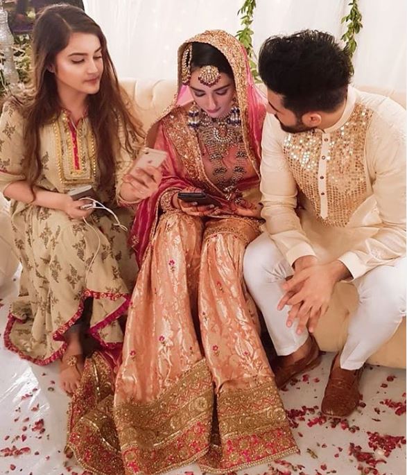 Sarah Khan And Falak Shabir Wedding Pics Showbiz Hut 3873