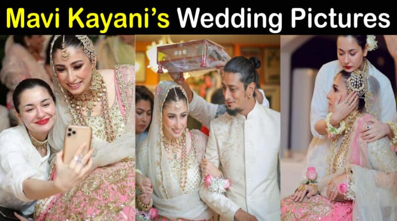 Mavi Kayani stylist Wedding Pics