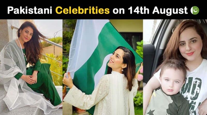 pakistani celebrities on independence day