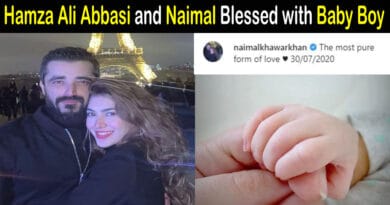 hamza ali abbasi baby