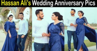 Hassan Ali Wedding Anniversary