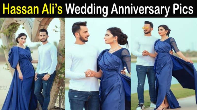 Hassan Ali Wedding Anniversary