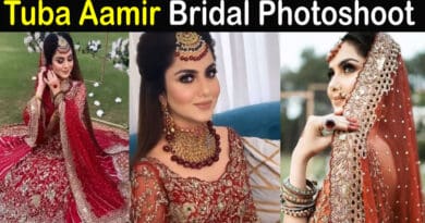 Tuba Aamir bridal Photoshoot