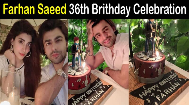 Farhan Saeed Birthday Pics