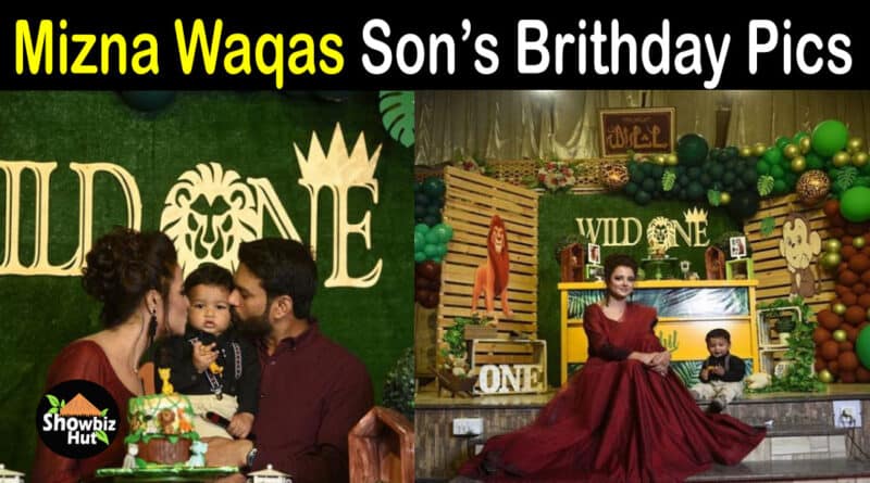 Mizna Waqas Son Birthday