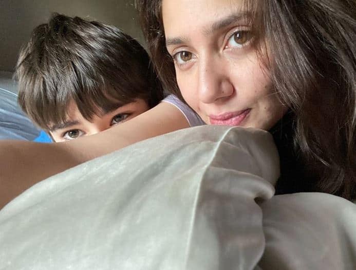 mahira khan son name age pictures father