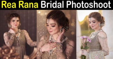 Rea Moammar Rana bridal photoshoot