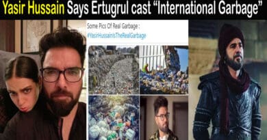 Yasir Hussain Tweet about Ertugrul
