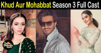 Khuda Aur Mohabbat Season 3 Cast Name