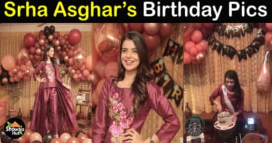 Srha Asghar Birthday pics