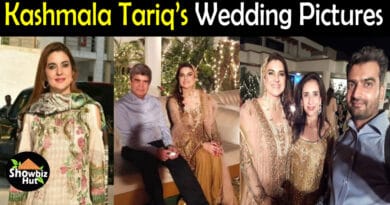 Kashmala Tariq Wedding Pics