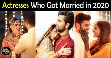 Pakistani Actresses Who Got Married in 2020