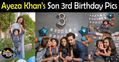 Ayeza Khan Son Birthday