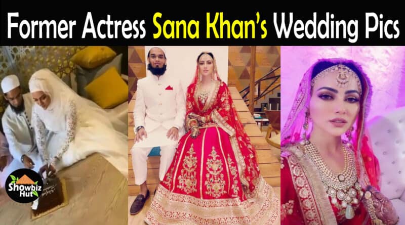Sana Khan Wedding PIcs