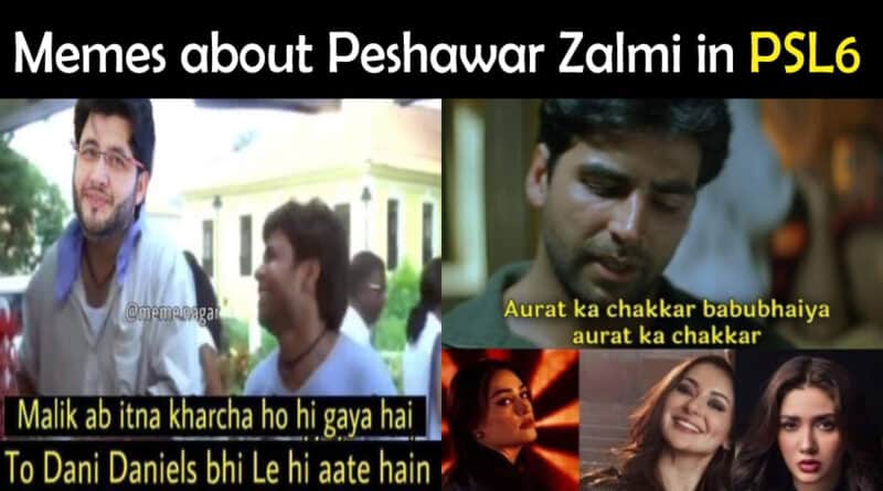 Peshawar Zalmi Memes PSL 6