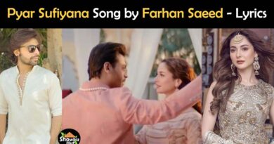 Pyar Sufiyana by farhan saeed lyrics