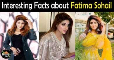 Fatima Sohail Biography