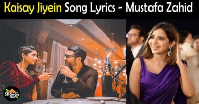 Kaisay Jiyein Mustafa Zahid lyrics
