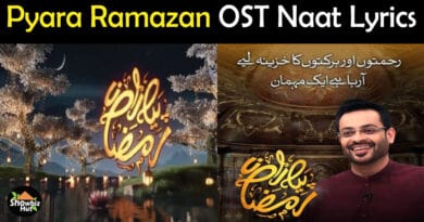 Pyara Ramazan OST Lyrics