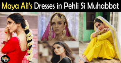 Maya Ali Dresses in Pehli Si Mohabbat