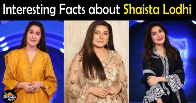 Shaista Lodhi Biography