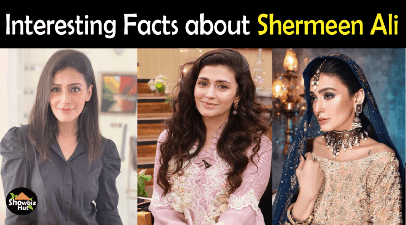 Sharmeen Ali Biography