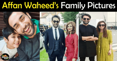 Affan Waheed Family Pics