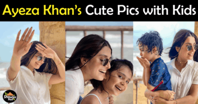 Ayeza Khan Son Daughter Pics