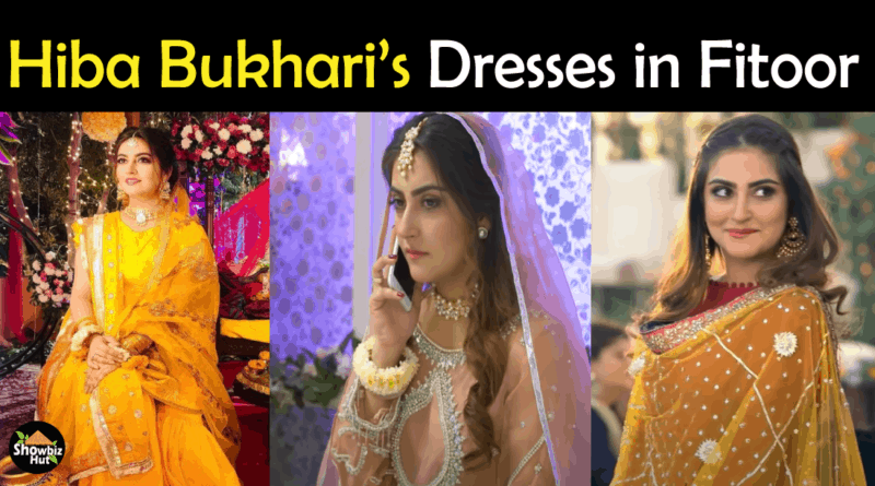 Hiba Bukhari Dresses in Fitoor