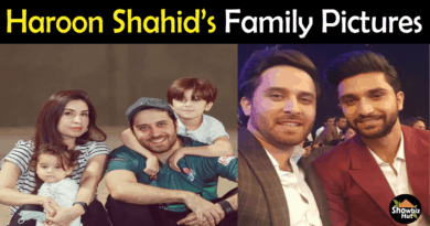 Haroon Shahid Family Pics