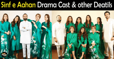 Sinf e Aahan Drama Cast
