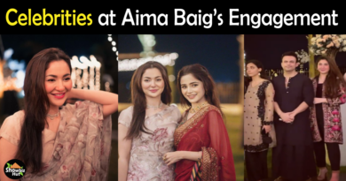 Aima Baig Engagement Pictures