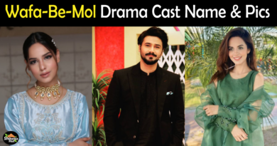 Wafa Be Mol Drama Cast Name