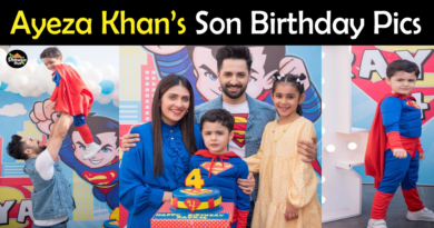 Ayeza Khan son 4th Birthday pics