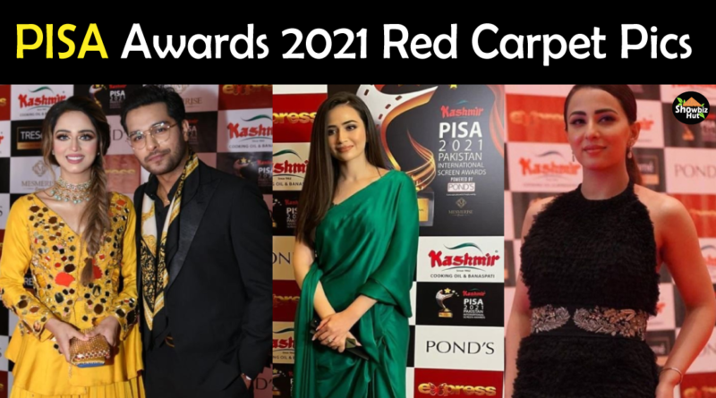 PISA Awards 2021 red carpet pictures