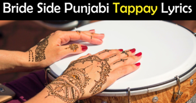 Bride Side Punjabi Tappay Lyrics