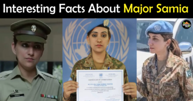 Major Samia Rehman Biography