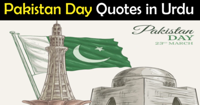23 March Pakistan Day Quotes in Urdu