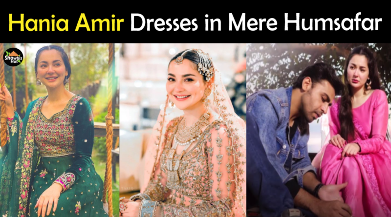 Hania Amir dresses in mere humsafar