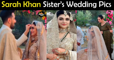 Sarah Khan Sister Wedding Pictures