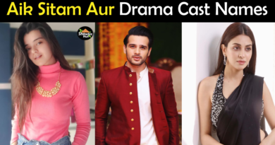 Aik Sitam Aur drama cast name